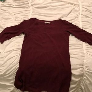 American Apparel maroon dress